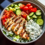 Greek Chicken Bowls