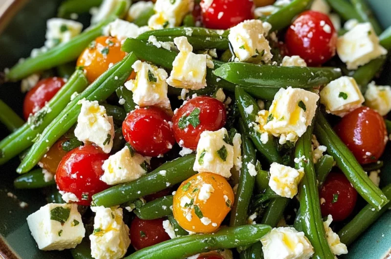 Green Bean and Feta Salad