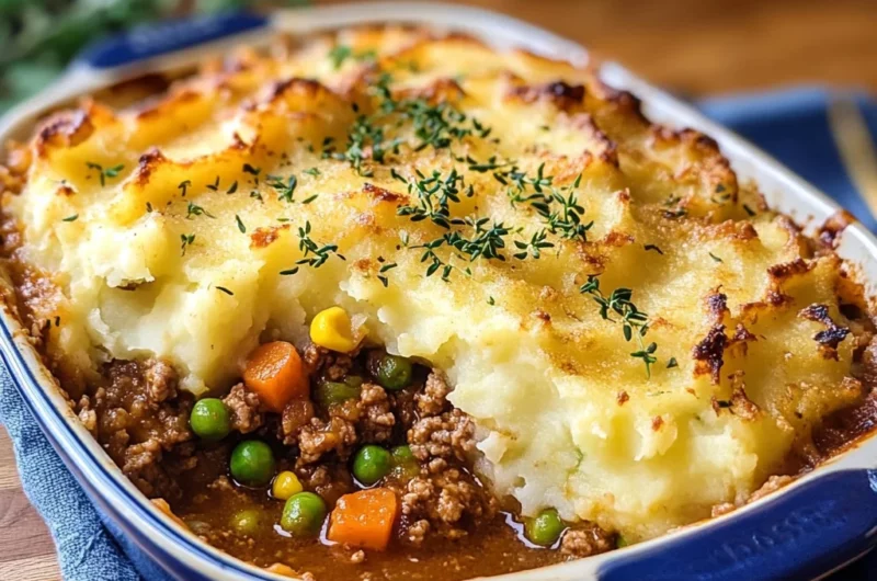 Homemade Shepherd’s Pie