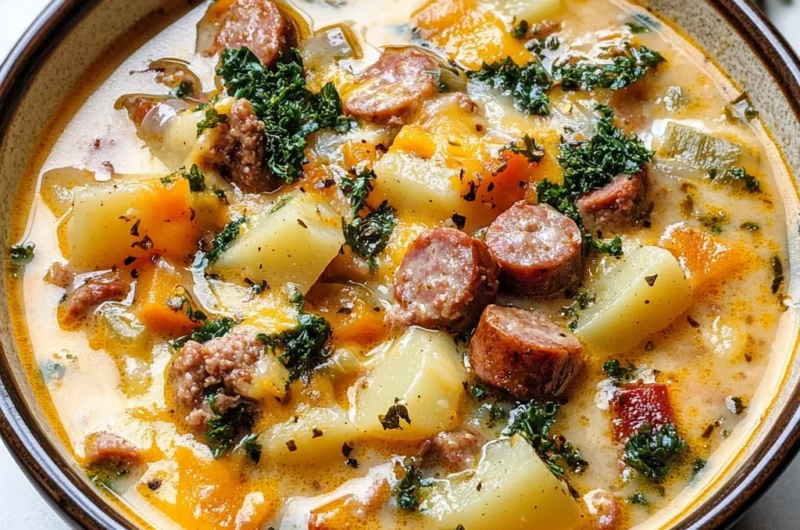 How to Make Sausage Potato Soup
