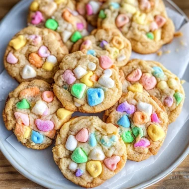 Lucky charms cookies
