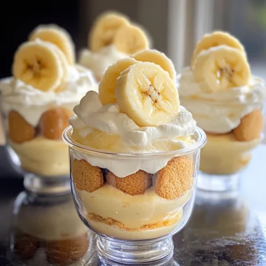 Nilla Wafer Banana Pudding Cups
