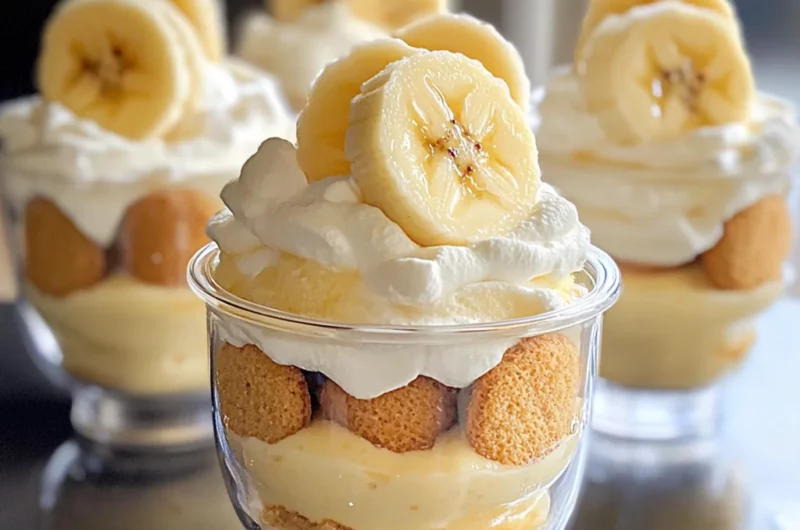 Nilla Wafer Banana Pudding Cups