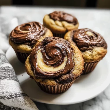 Nutella Banana Muffins