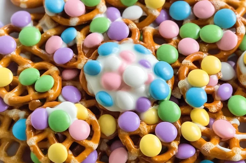Pretzel Snack Recipe Idea: Flower Pretzel Bites