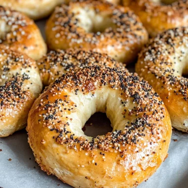 Protein Bagels (Greek Yogurt Bagels)