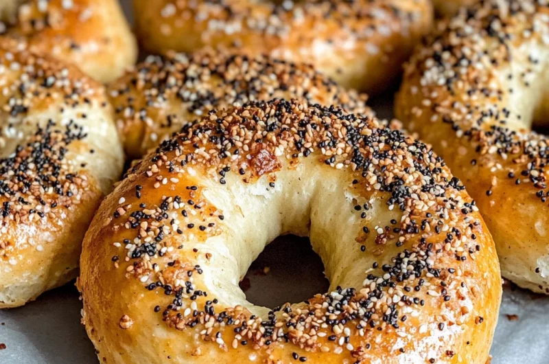 Protein Bagels (Greek Yogurt Bagels)
