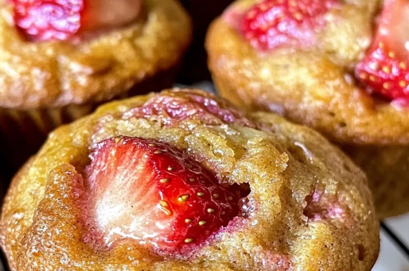 Strawberry Banana Muffins