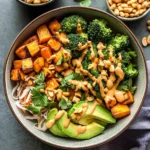 Thai Peanut Sweet Potato Buddha Bowl