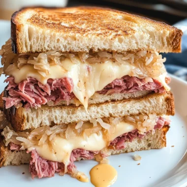 The Best Air Fryer Reuben Sandwich Recipe