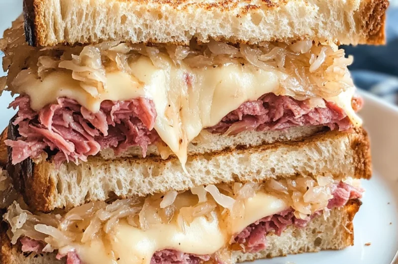 The Best Air Fryer Reuben Sandwich Recipe