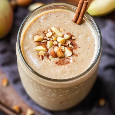 Apple Peanut Butter Smoothie