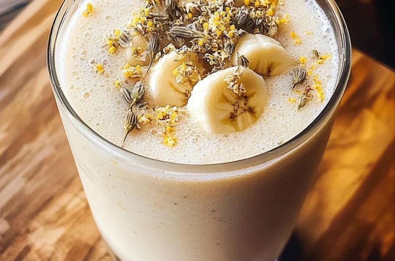 Banana Chamomile Tea Smoothie
