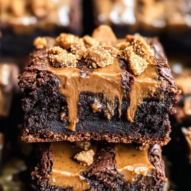Biscoff Brownies