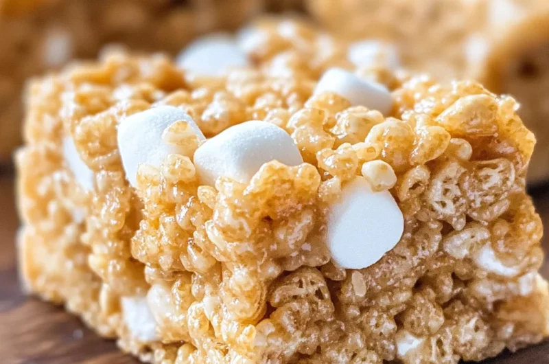 Biscoff Rice Krispie Treats Recipe