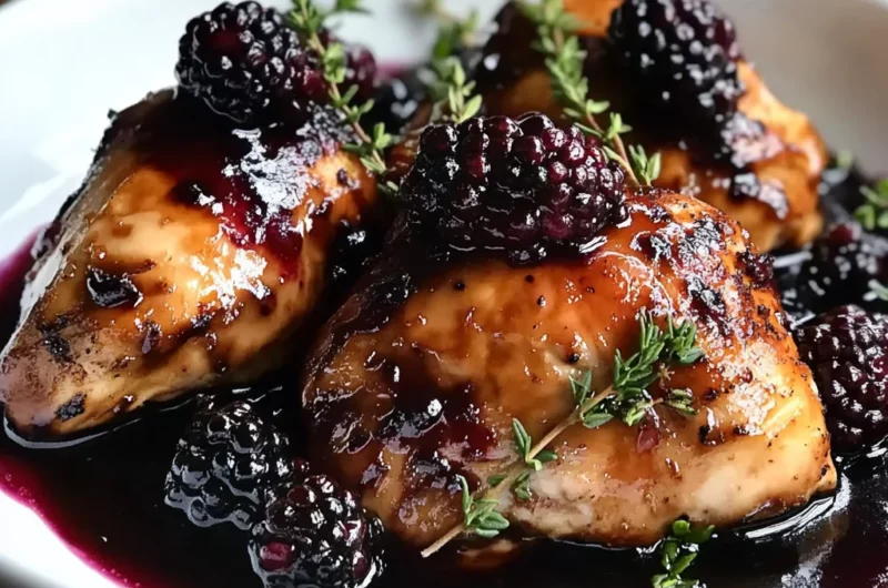 Blackberry Balsamic Chicken