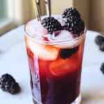 Blackberry Tea Iced Tea Latte
