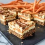 Carrot Cake Cheesecake Bars