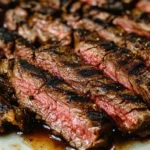 Charred and Juicy Marinated Skirt Steak