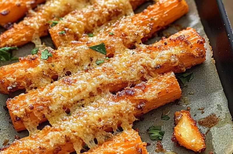 Crispy Parmesan Carrots