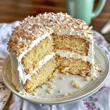 Dolly Parton Coconut Cake