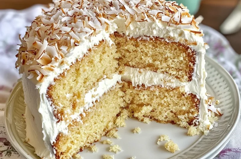 Dolly Parton Coconut Cake
