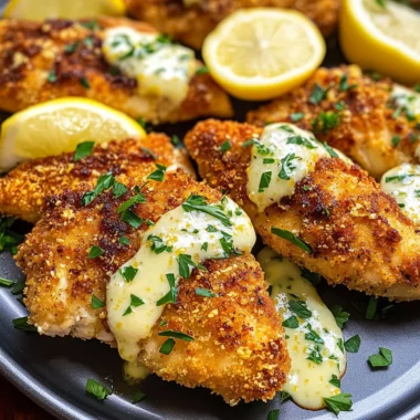 Easy Zesty Lemon Pecorino Crispy Chicken: An Amazing Ultimate Recipe