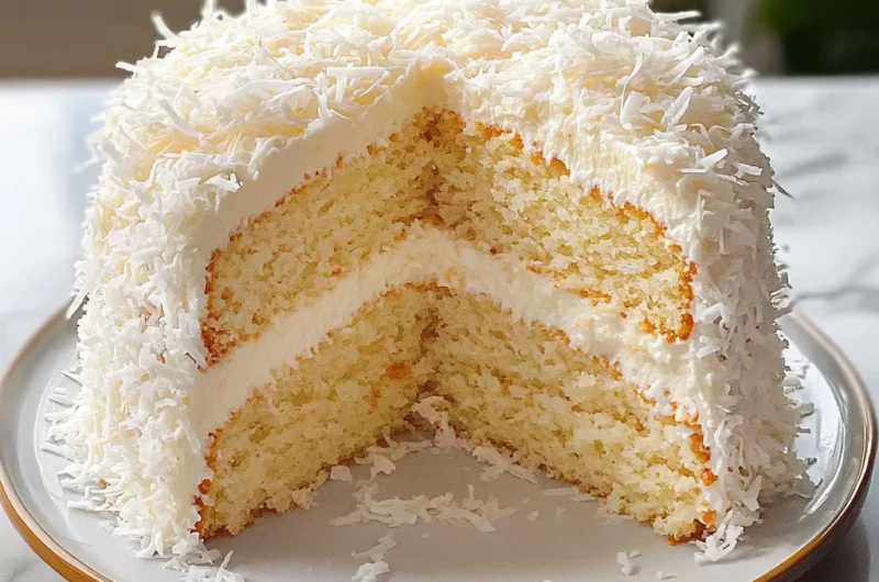 Fluffy Coconut Cake