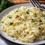 Garlic Parmesan Rice