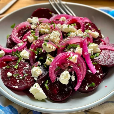 Greek Beet Salad (Patzarosalata)