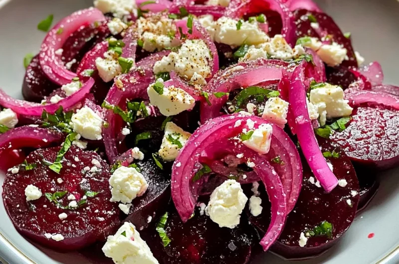 Greek Beet Salad (Patzarosalata)