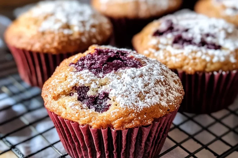 Hibiscus Muffins