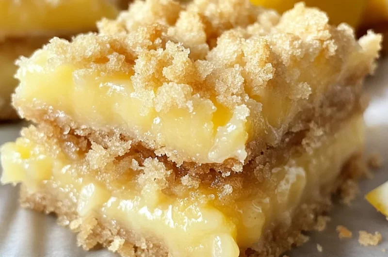 Homemade Lemon Crumb Bars