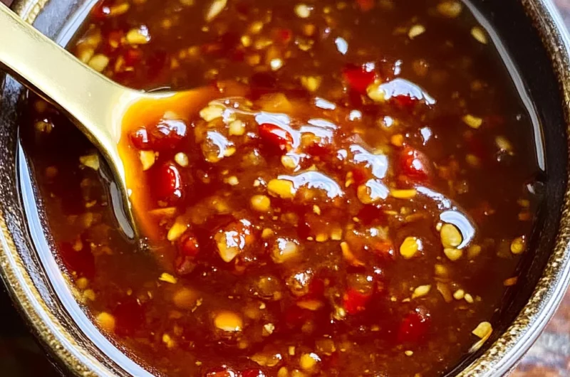 Homemade Sweet Chili Sauce