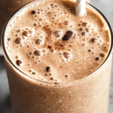 Iced Coffee Protein Shake, a.k.a. Cold Brew Smoothie
