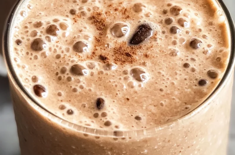 Iced Coffee Protein Shake, a.k.a. Cold Brew Smoothie