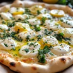 Lemon Pizza with Fresh Herbs