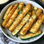 Low Calorie Air Fryer Zucchini Fries