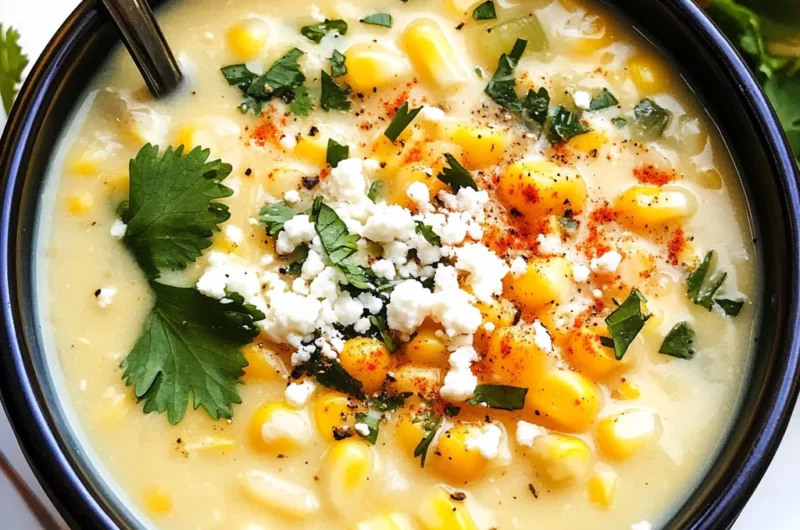"Mexican Street Corn" Soup