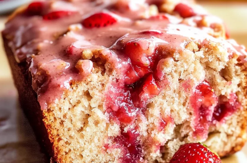 Moist Strawberry Bread (One Bowl)