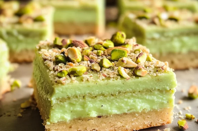 Pistachio Cream Bars