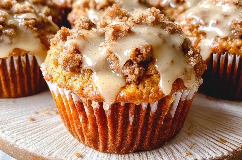 Pumpkin Cinnamon Streusel Muffins