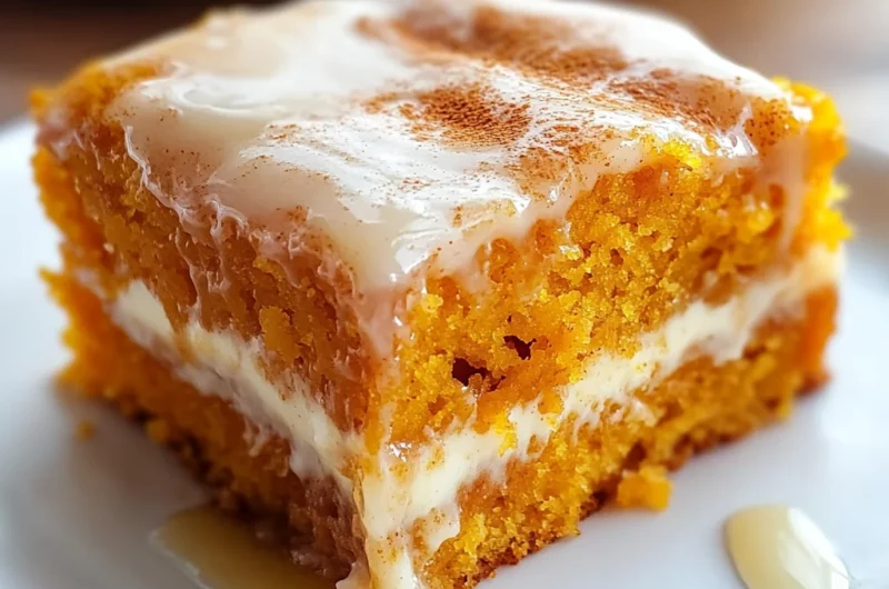 Quick Sweet Potato Honey Bun Cake