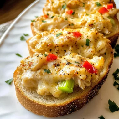 Quick and Easy Crab Melts