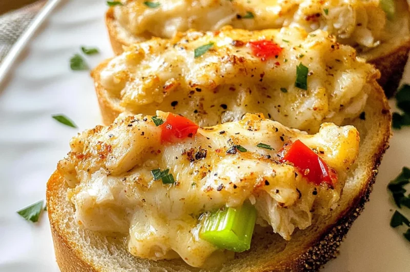 Quick and Easy Crab Melts