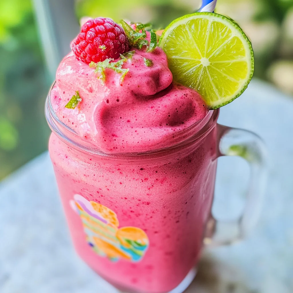 Tune Raspberry Lime Raspberry Lime Smoothie
