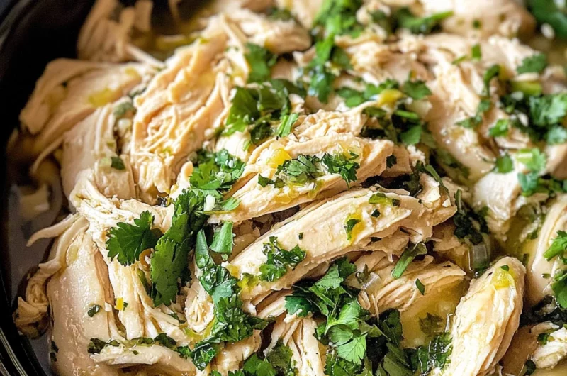 Slow Cooker Cilantro Lime Chicken