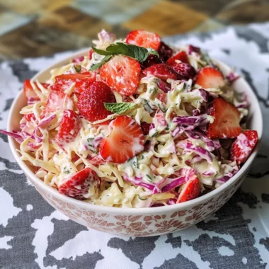 Strawberry Coleslaw
