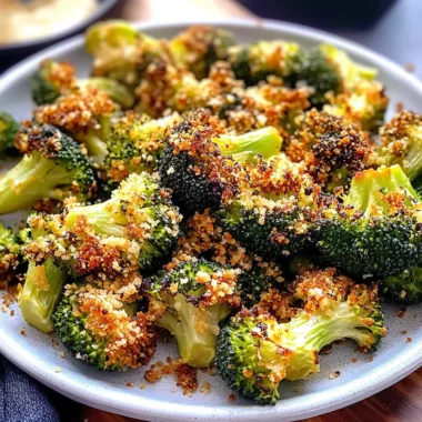 The Best Garlic Parmesan Roasted Broccoli Recipe