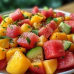 The Peach Watermelon Salad That Tastes Like Summer